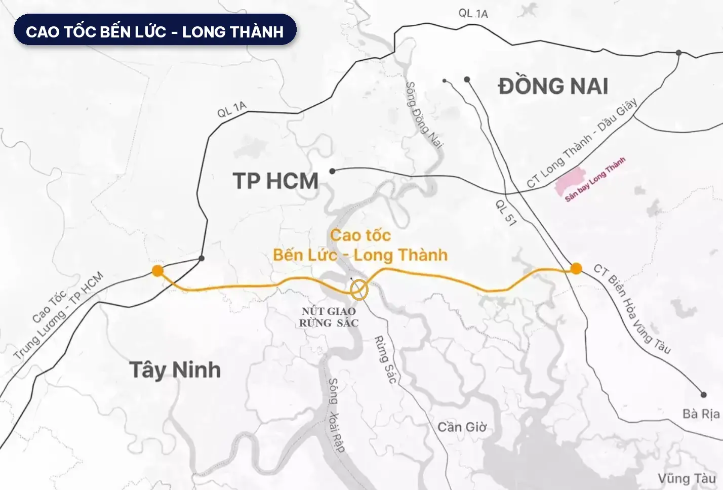 Cao tốc Bến Lức - Long Thành thông xe toàn tuyến: Tác động gì đến Vinhomes Green Paradise?