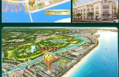Nhà liền kề SX3-22 Vịnh Tiên Vinhomes Green Paradise giá tốt