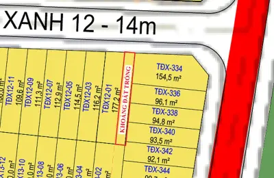 Nhà liền kề xẻ khe TĐX12-01 Vịnh Ngọc Vinhomes Green Paradise, cách biển Cần Giờ 50m trong khu kinh tế đêm