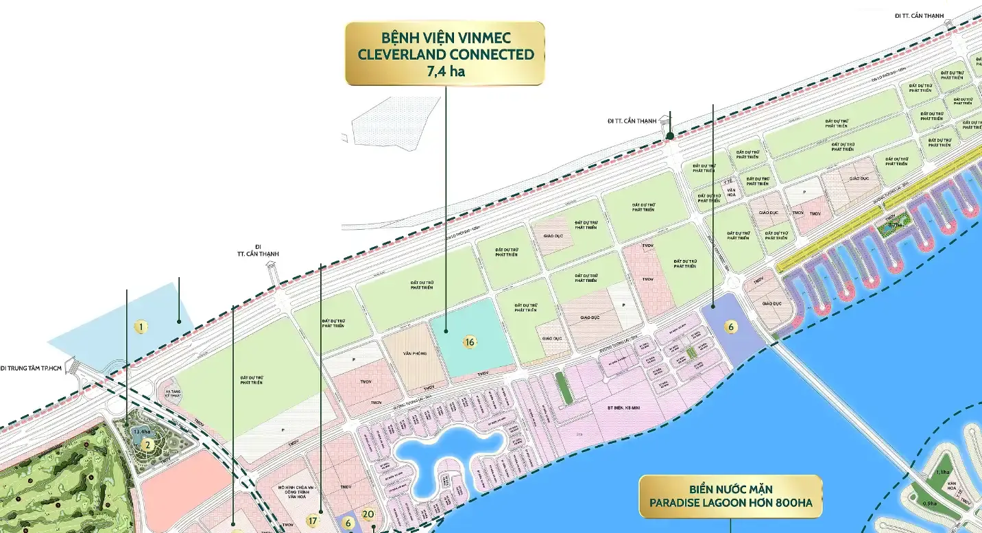 Bệnh viện Đa khoa Quốc tế Vinmec tại Vinhomes Green Paradise chính thức động thổ